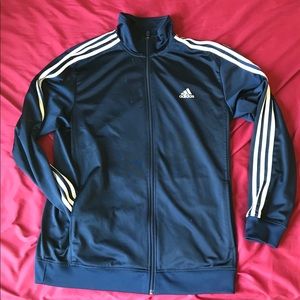 Blue adidas jacket 👟💧